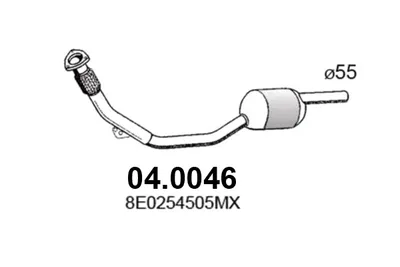 Catalyseur Audi A4 B6 · Audi A4 B6 Avant · Audi A4 B6 Convertible