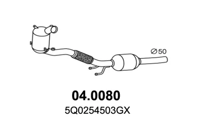 Catalyseur Audi Q2 · Seat ATECA · Skoda KAROQ