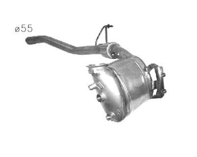 Filtre à particules / à suie, échappement Audi A3 · Audi A3 Sportback · Audi A3 Convertible