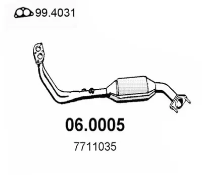 Catalyseur Lancia Y10 · Autobianchi Y10