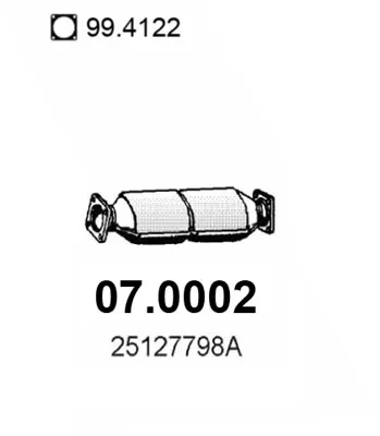 Catalyseur Daewoo ESPERO · Daewoo NEXIA · Daewoo NEXIA Saloon