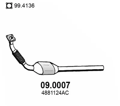 Catalyseur Chrysler VOYAGER IV