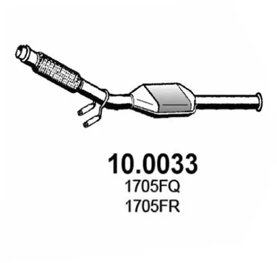 Catalyseur Citroën XSARA PICASSO