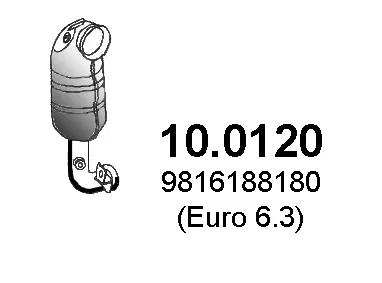 Catalyseur Citroën C4 CACTUS · Citroën C3 III · Citroën C3 AIRCROSS II