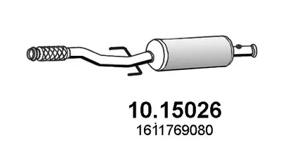 Filtre à particules / à suie, échappement Citroën C3 PICASSO · Citroën C3 II · Citroën DS3