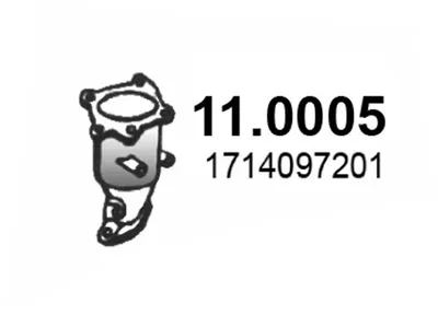 Catalyseur ASSO 11 0005
