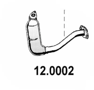 Catalyseur Fiat UNO