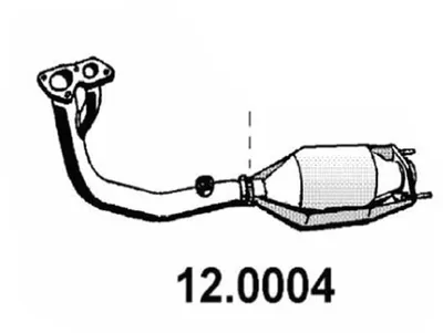 Catalyseur Fiat UNO
