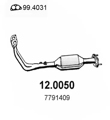 Catalyseur Fiat PANDA