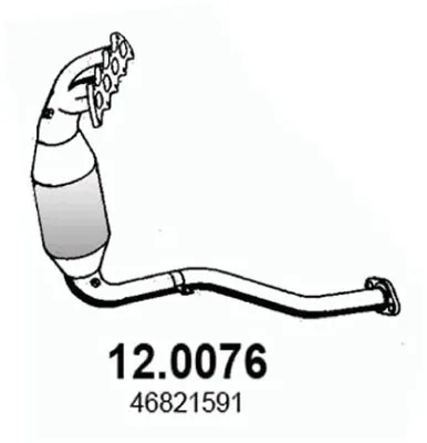 Catalyseur Fiat STILO