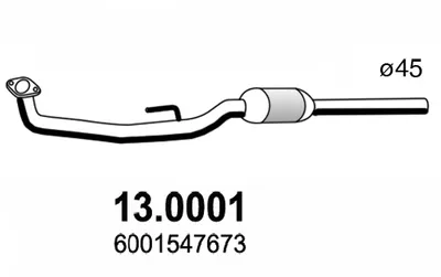 Catalyseur Renault LOGAN I · Renault LOGAN I Estate · Dacia LOGAN