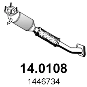 Catalyseur Ford TOURNEO CONNECT · Ford TRANSIT CONNECT