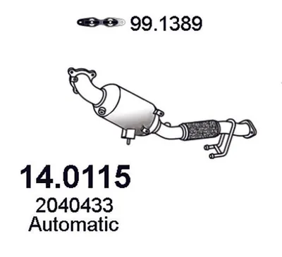 Catalyseur Ford KUGA II · Ford KUGA II VAN