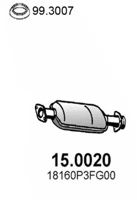 Catalyseur Honda CR-V I