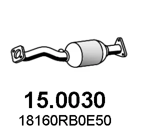 Catalyseur Honda JAZZ III