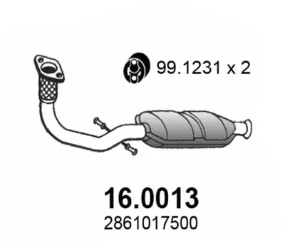 Catalyseur Hyundai MATRIX