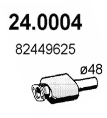 Catalyseur ASSO 24 0004