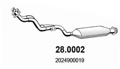 Catalyseur Mercedes-Benz C-CLASS · Mercedes-Benz C-CLASS T-Model
