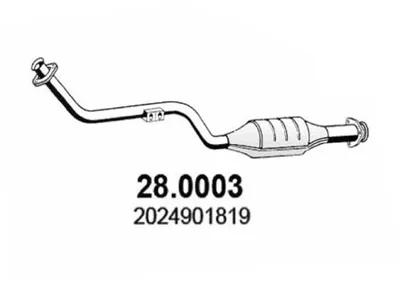 Catalyseur Mercedes-Benz C-CLASS · Mercedes-Benz C-CLASS T-Model