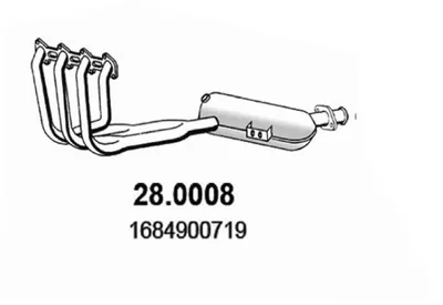 Catalyseur Mercedes-Benz A-CLASS