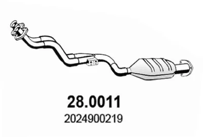 Catalyseur Mercedes-Benz C-CLASS