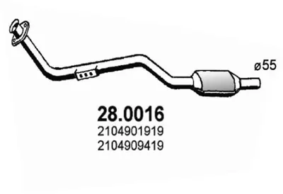 Catalyseur Mercedes-Benz E-CLASS · Mercedes-Benz E-CLASS T-Model