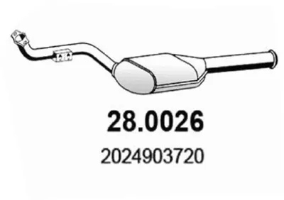 Catalyseur Mercedes-Benz C-CLASS · Mercedes-Benz C-CLASS T-Model