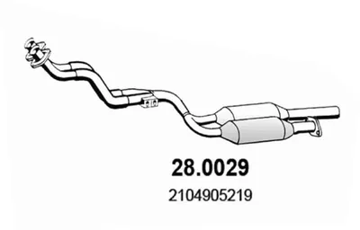 Catalyseur Mercedes-Benz E-CLASS