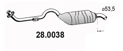 Catalyseur Mercedes-Benz M-CLASS