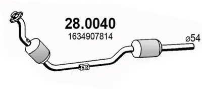 Catalyseur Mercedes-Benz M-CLASS