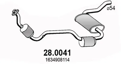 Catalyseur Mercedes-Benz M-CLASS