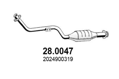Catalyseur Mercedes-Benz C-CLASS