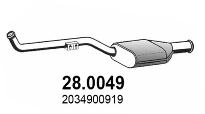 Catalyseur Mercedes-Benz C-CLASS · Mercedes-Benz C-CLASS Coupe · Mercedes-Benz C-CLASS T-Model