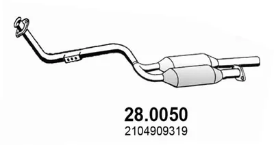Catalyseur Mercedes-Benz E-CLASS · Mercedes-Benz E-CLASS T-Model