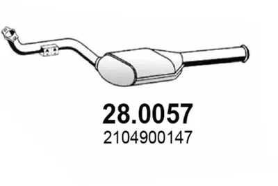 Catalyseur Mercedes-Benz E-CLASS · Mercedes-Benz E-CLASS T-Model