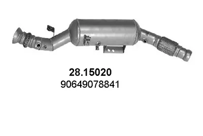 Filtre à particules / à suie, échappement Mercedes-Benz SPRINTER 3-t Bus · Mercedes-Benz SPRINTER 3-t Van · Mercedes-Benz SPRINTER 3-t Platform/Chassis