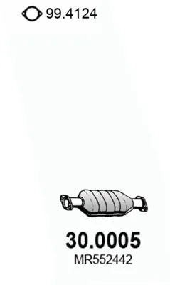 Catalyseur Mitsubishi PAJERO PININ I