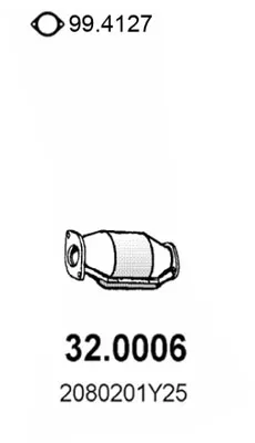 Catalyseur Nissan MICRA I