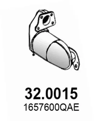 Catalyseur Nissan MICRA III · Nissan NOTE · Nissan KUBISTAR Van