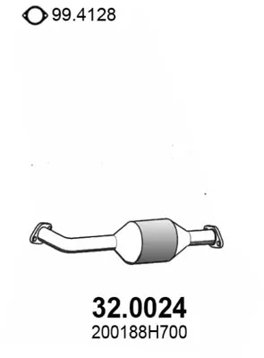 Catalyseur Nissan X-TRAIL I