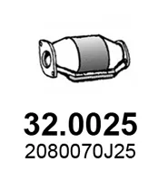 Catalyseur Nissan SUNNY III Hatchback · Nissan SUNNY III Liftback · Nissan SUNNY III