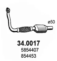 Catalyseur Opel ASTRA G Hatchback · Opel ASTRA G Estate · Opel ASTRA G Saloon