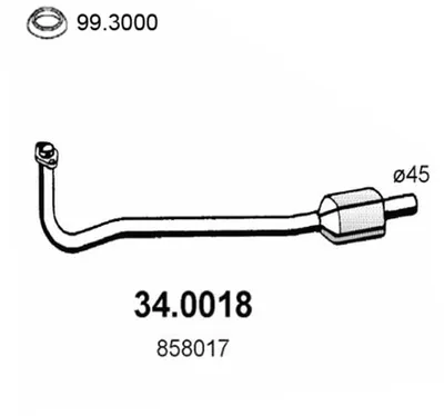 Catalyseur Opel COMBO Box Body/MPV · Opel CORSA B · Opel CORSA B Hatchback Van