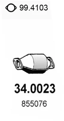 Catalyseur Opel FRONTERA A Sport · Opel FRONTERA A · Vauxhall FRONTERA Mk I