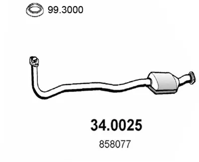 Catalyseur Opel VECTRA A · Opel VECTRA B Hatchback · Opel VECTRA B