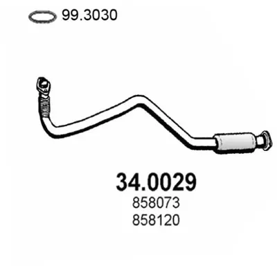 Catalyseur Opel VECTRA A · Opel VECTRA B Hatchback · Opel VECTRA B
