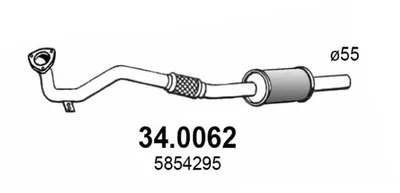 Catalyseur Opel ASTRA H · Opel ASTRA H Estate · Opel ASTRA H GTC