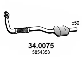 Catalyseur Opel ASTRA G Hatchback · Opel ASTRA G Estate · Opel ASTRA G Saloon