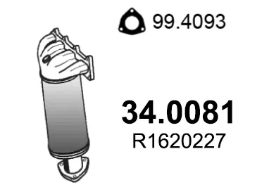 Catalyseur Opel ASTRA G Hatchback · Opel AGILA · Opel CORSA C