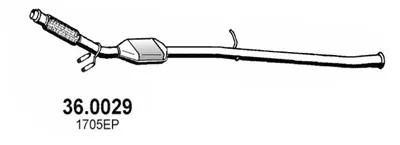 Catalyseur Peugeot 206 Hatchback